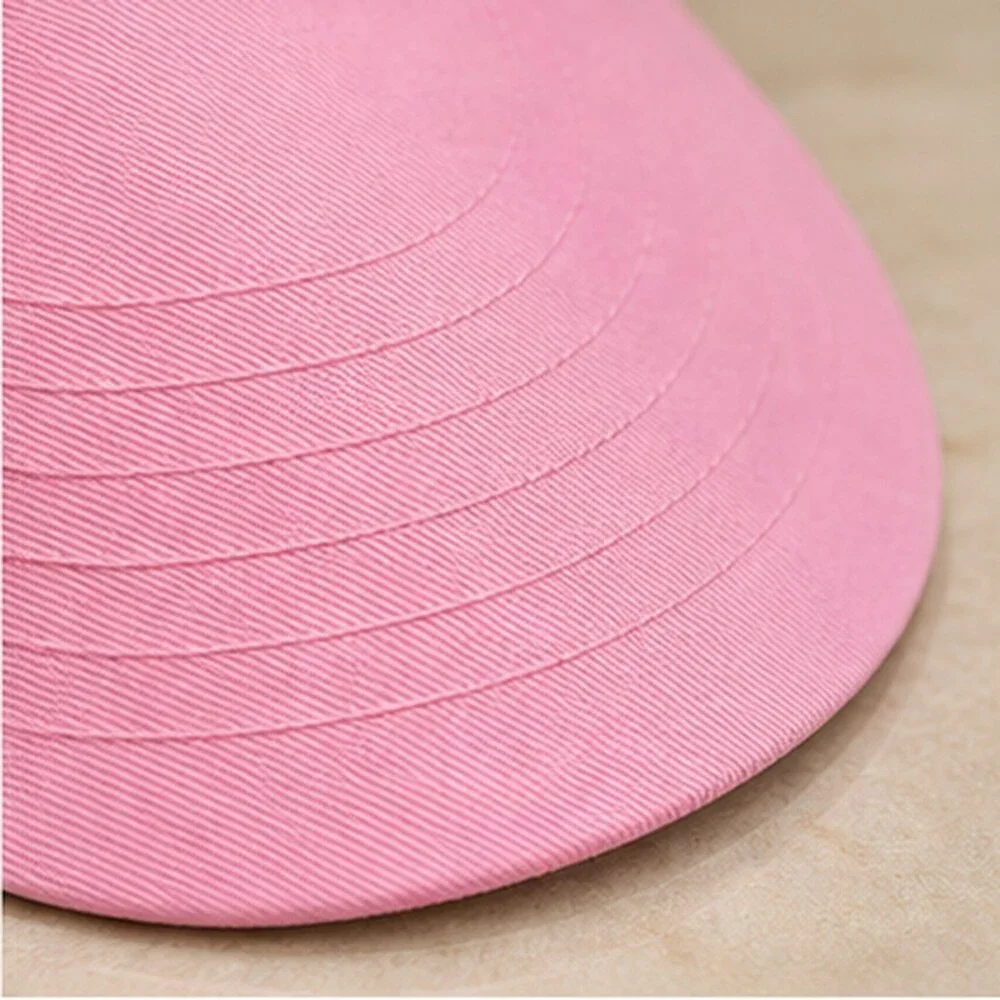 ALO Yoga Pink Summer Open Top Visor Hat Sporty